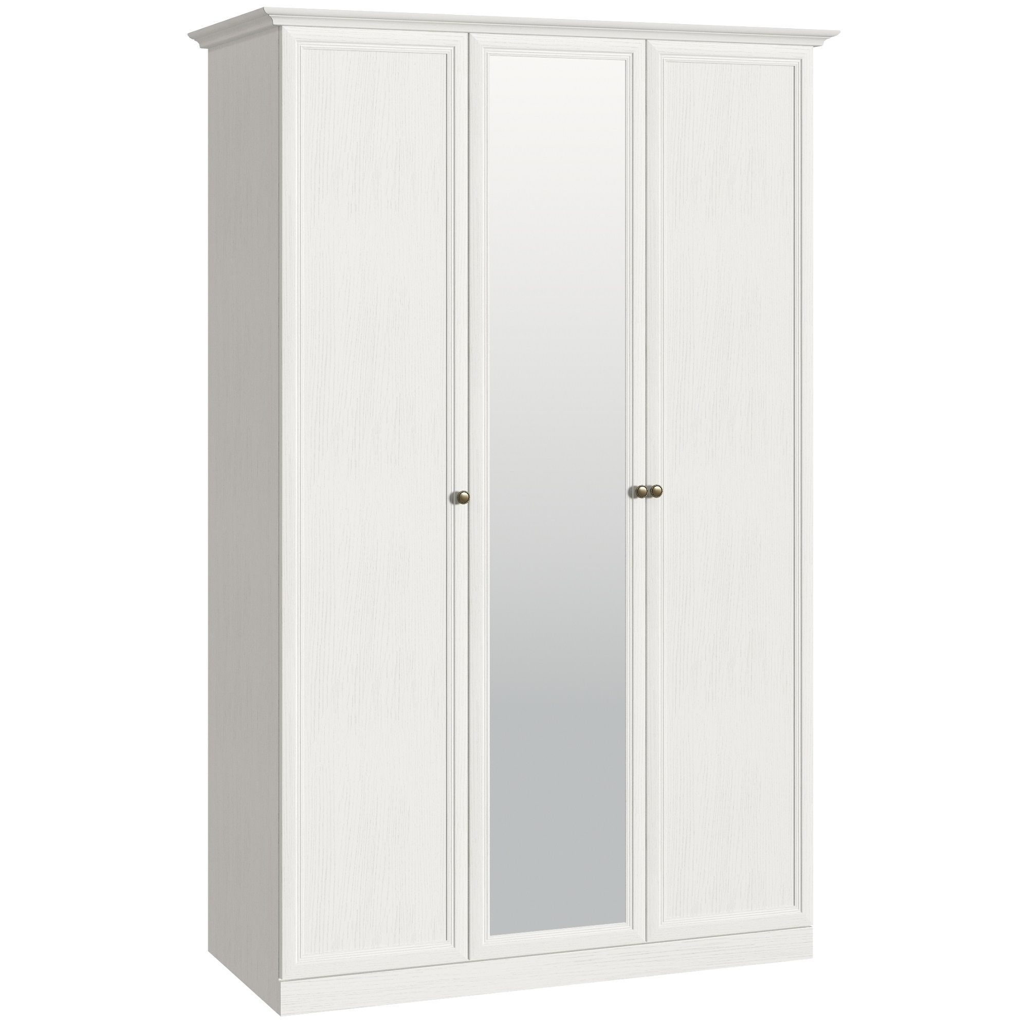 Шатура Шкаф трехстворчатый Камилла с зеркалом, 64.6x143.1x224 см