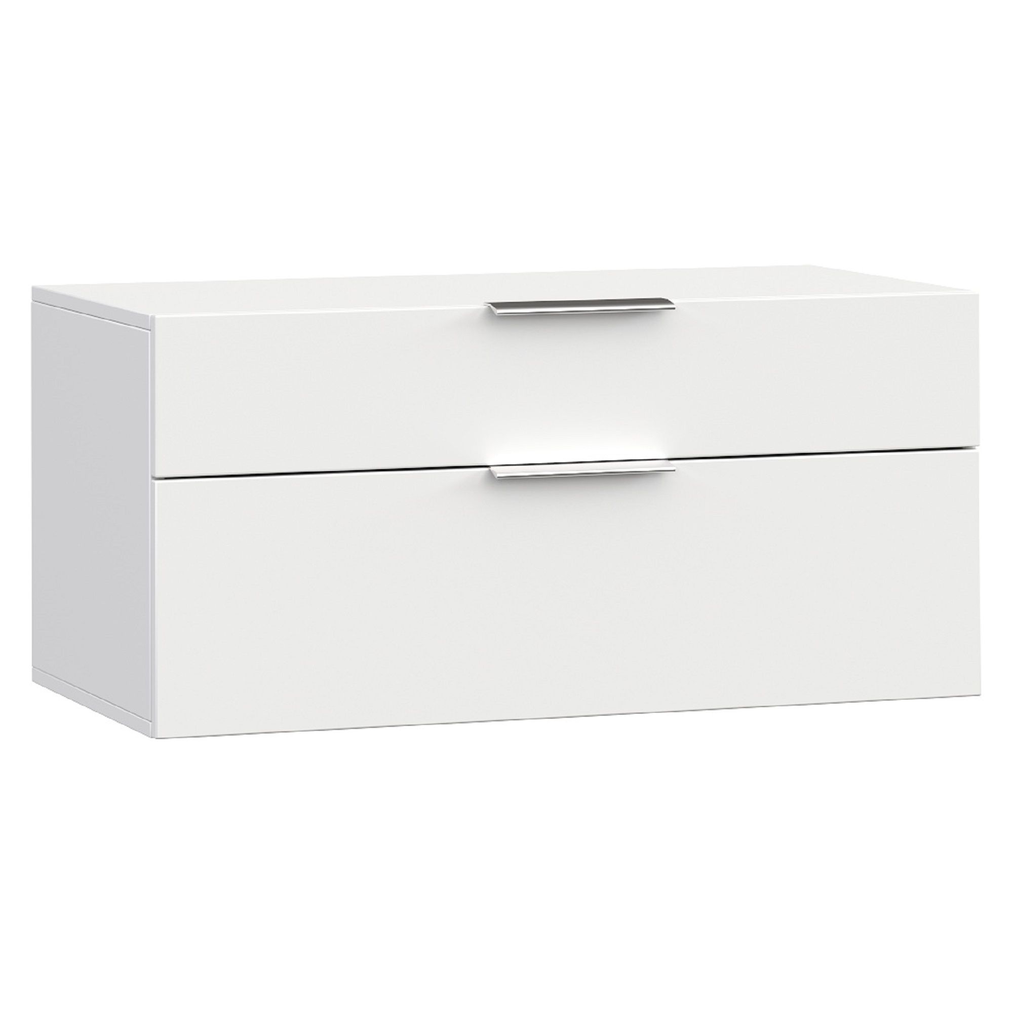 Тумба навесная под телевизор Шатура белая Шатура белая